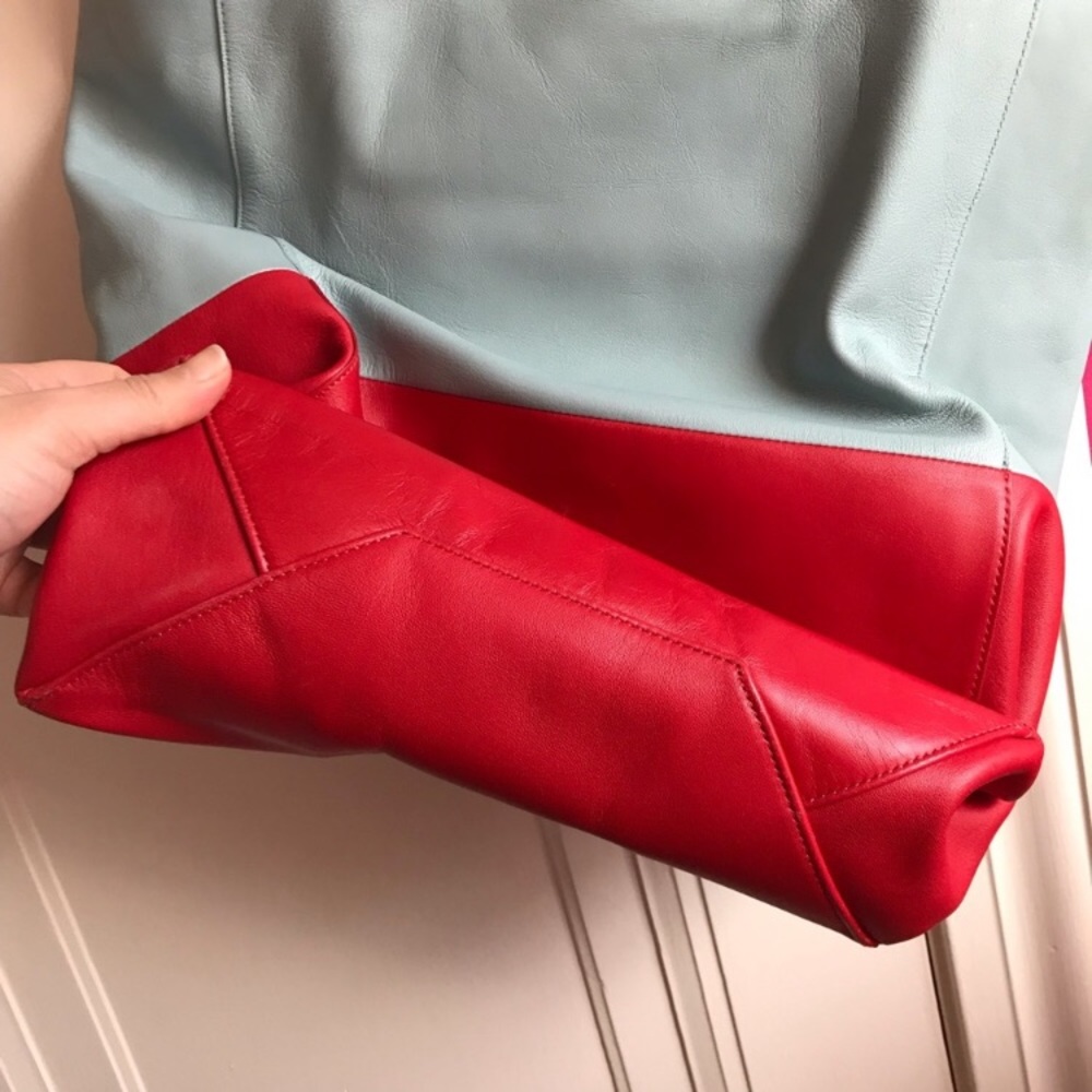 Celine Phoebe Philo Bicolor Vertical Cabas Tote - Picture 3 of 7